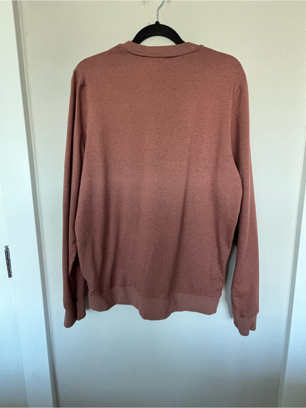 Vuori Men's Crewneck Sweatshirt in Dusty Rose - Picture 2 of 4